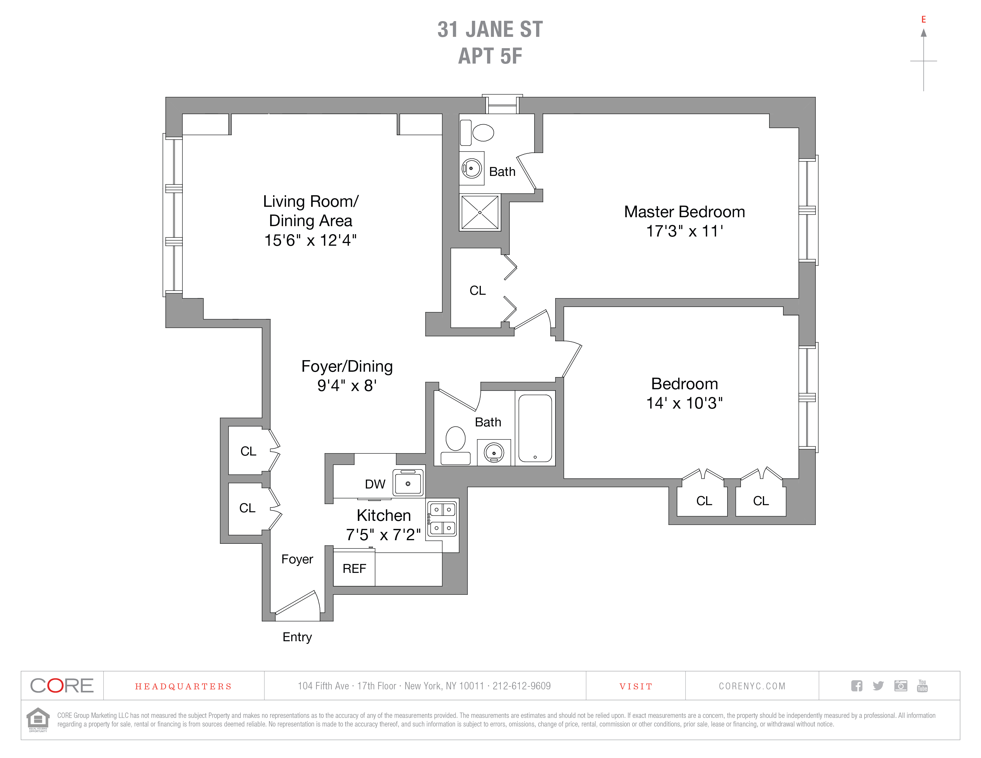 31 Jane St. 5f, New York, NY 10014 CORE Real Estate