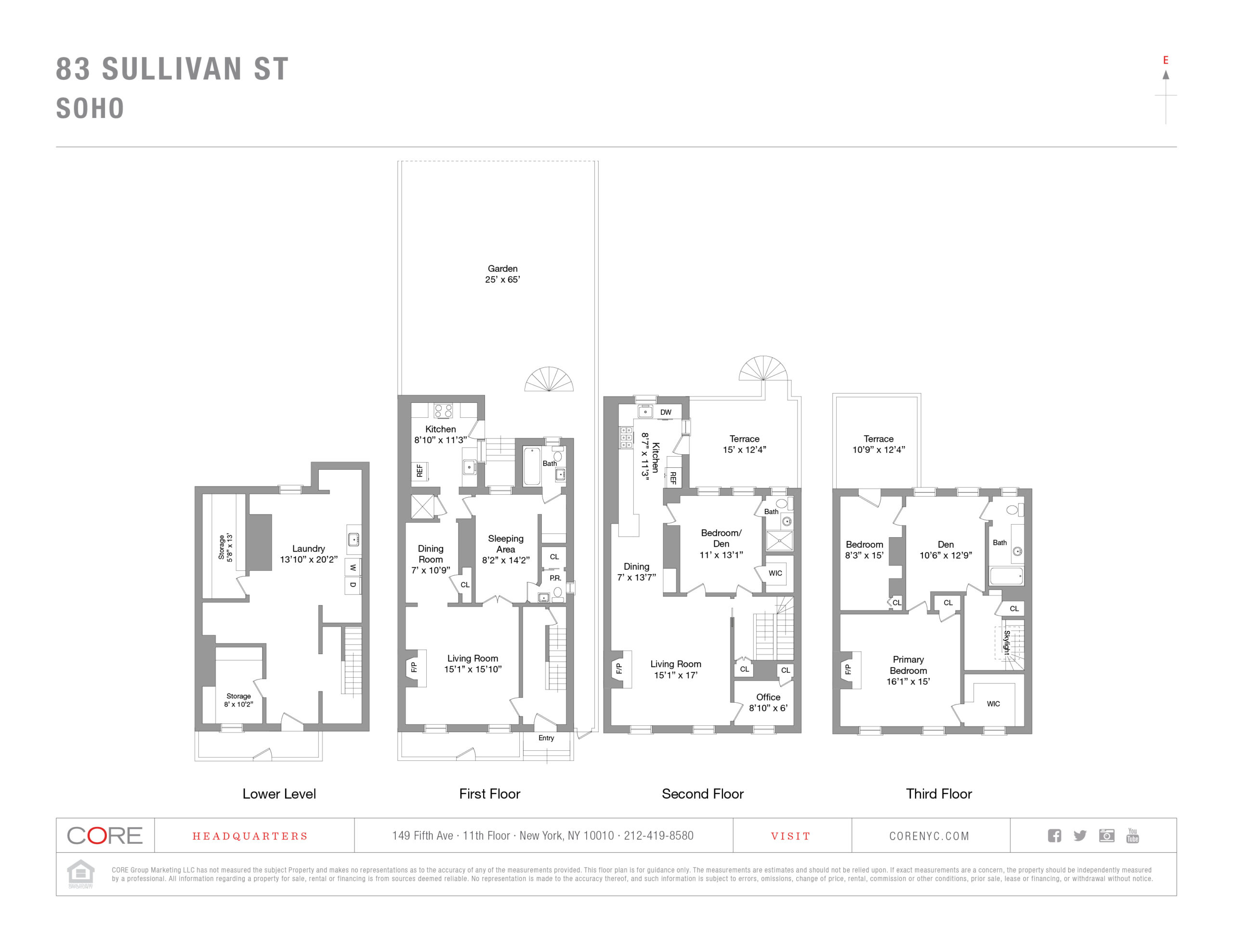 83 Sullivan St., New York, NY 10012 CORE Real Estate